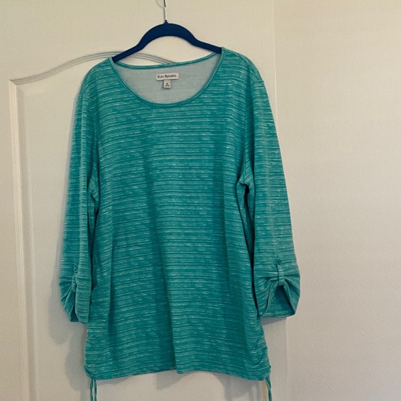 Kim Rogers  Striped Tunic Top size XL - Picture 1 of 7